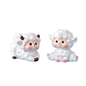 Aimants 3D mignons de réfrigérateur de mouton aimants de réfrigérateur de mouton aimants d'animaux