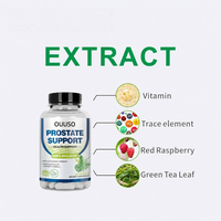 Fabricant de compléments alimentaires, capsules de soutien de la prostate pour hommes adultes, vente en gros personnalisée, OEM/ODM, compléments à activité antioxydante