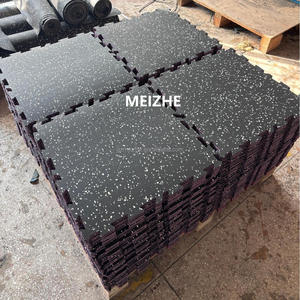 Ensemble <span class=keywords><strong>de</strong></span> revêtements <span class=keywords><strong>de</strong></span> sol pour salle <span class=keywords><strong>de</strong></span> sport, dalles en caoutchouc emboîtables, imperméables, installation facile pour usage extérieur en <span class=keywords><strong>jardin</strong></span>, protection du sol intérieur/extérieur - Product Image 2
