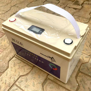 12V 120AHスタック式充電式リチウム鉄リン酸太陽電池ディープサイクルLiFePO4家庭用エネルギー貯蔵 - Product Image 2