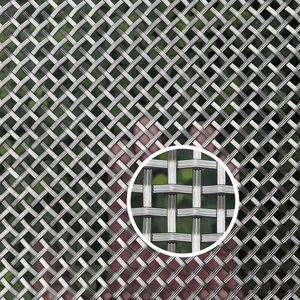Stainless Steel <b>Wire</b> <b>Mesh</b> 11.8x24in Woven Decorative Panel for Cabinet Doors - Product Image 1