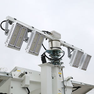 Tour d'éclairage mobile OEM/ODM, tour d'éclairage solaire au design unique, remorque de tour d'éclairage solaire - Product Image 5