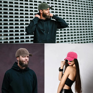 Ultrafun Unisex <b>Vintage</b> Washed Cotton Baseball Cap Dad <b>Hat</b> Adjustable Curved Brim Distressed Plain Blank Outdoor Sports - Product Image 4