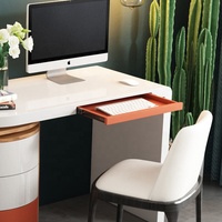 Meuble de rangement pivotant à deux places, mobilier de Style nordique moderne, armoire d'angle pour salle d'étude, Table d'ordinateur, bureau