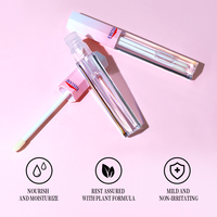 Traitement hydratant naturel végétalien, huile à lèvres repulpante, gloss repulpant pour les lèvres, force supplémentaire