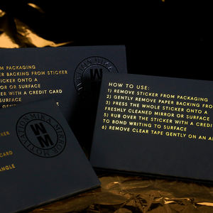 Enveloppes en papier personnalisé <span class=keywords><strong>A5</strong></span>, 50 pièces, emballage auto-adhésif déchirée avec Logo de timbre à chaud - Product Image 5