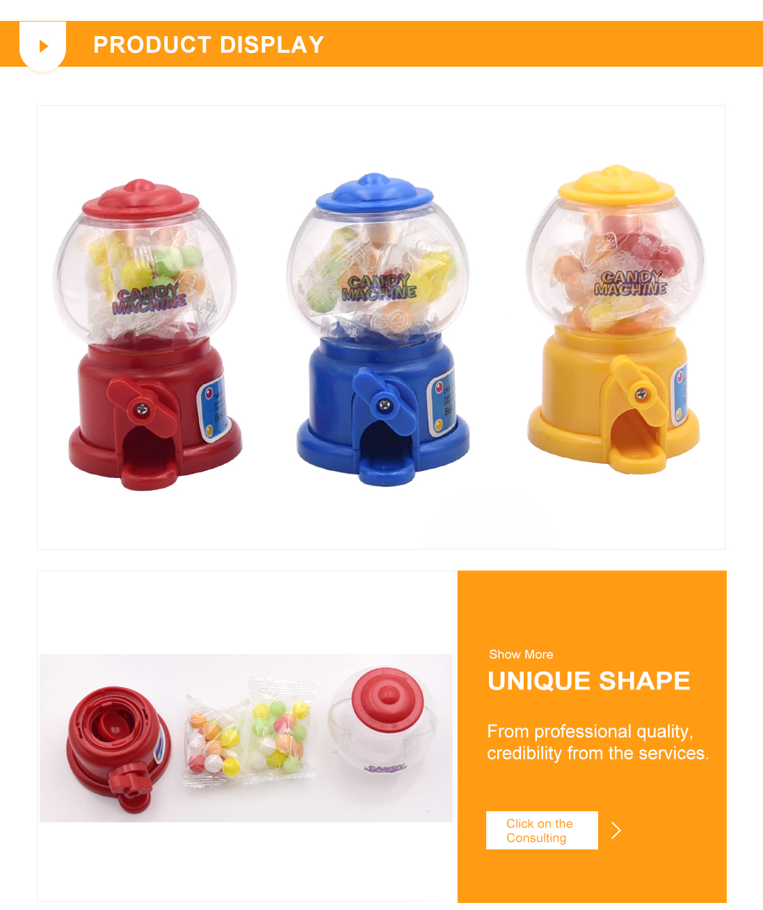 Торговый автомат/машина для конфет