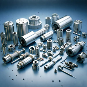 Tùy chỉnh quy mô lớn các bộ phận công nghiệp <span class=keywords><strong>CNC</strong></span> phay quay gia công thép hợp kim nhôm ống lót mặt bích trục chính cho máy ly tâm OEM - Product Image 1