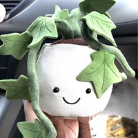 Plante en pot d'hortensia et de lierre, modèle Jc Fun, collection Printemps UK, transfrontalière, en stock, populaire, plante en peluche jouet