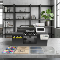 Imprimante jet d'encre intelligente 3040 A3 UV avec plastifieuse pour petites entreprises, idéale pour souvenirs et lampes de nuit en acrylique