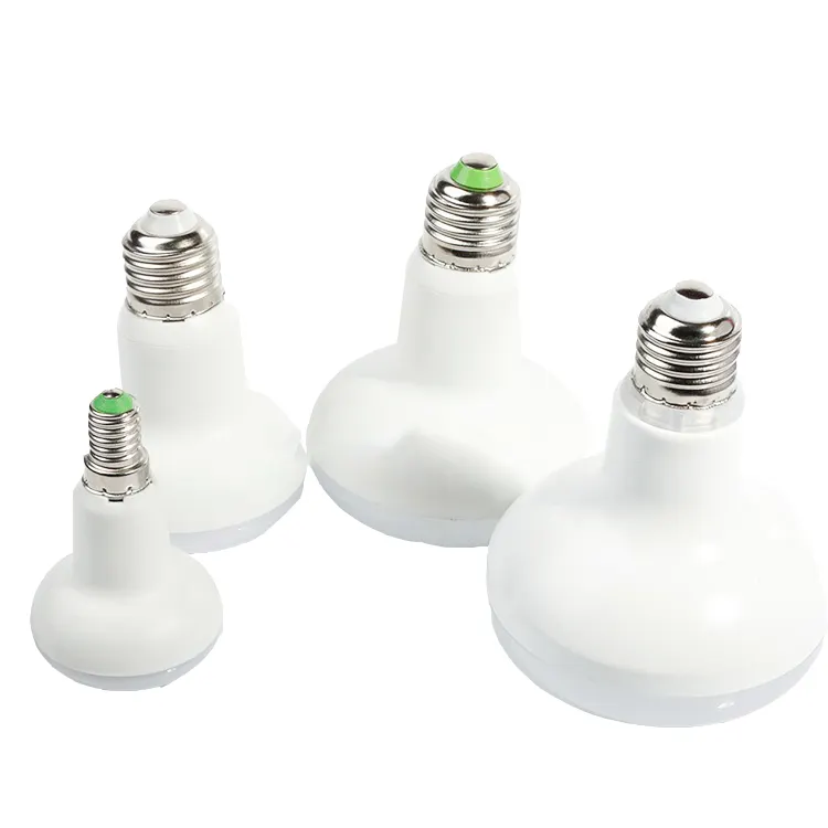 Hot Sell China Factory Led R Bulb R63 R80 R90 6w 12w 18w R Shape Led Light Bulb E27 Base Mushroom lamp