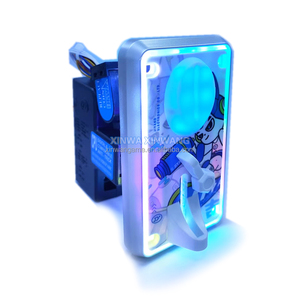 Xinwa JY0001 Aceptador de Monedas Mini de Plástico con Borde LED de Colores, Entrada de 12V, Ranura para Empujador de Monedas y Máquina de Pesca de Muñecas - Product Image 5
