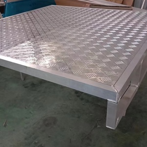 HERUI HR-UT Hot Selling Heavy-Duty Aluminium Alloy Ute Tray Pickup Truck Chassis with <b>Canopy</b> Storage Drawers Pullout Truck <b>Bed</b> - Product Image 5