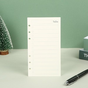 Environmentally friendly paper Loose-Leaf Filler Paper 6-Hole <b>Lined</b> White Replacement Pages for <b>Notebooks</b> Students Writers - Product Image 3