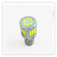Ampoule LED BAY9S 2016 30SMD 12V 24V Super Lumineuse Canbus Sans Erreur pour Éclairage Intérieur de Voiture, Plafonnier et Plaque d'Immatriculation