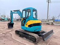 Occasion pour KX155 Modèle 2023, Mini-Excavatrice Compacte 5 Tonnes avec Moteur, Pompe, Boîte de Vitesses et PLC, Bon État