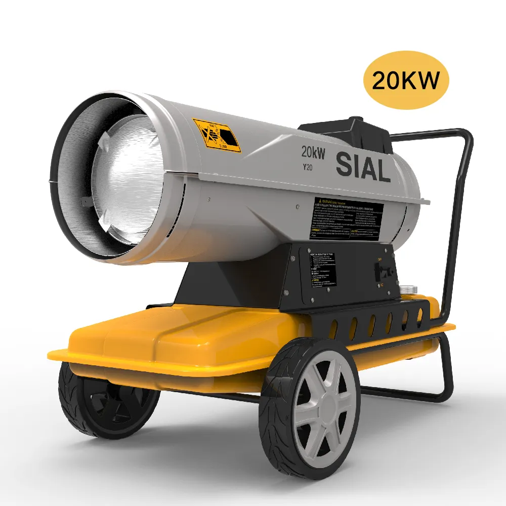 SIAL 20KW endüstriyel yakıt isıtıcı özelleştirilebilir toptan endüstriyel havalı ısıtıcı