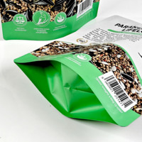 Bolsa de Plástico Reciclable con Impresión Personalizada, Bolsa con Cierre Hermético, Resistente a la Humedad, para Alimento de Aves