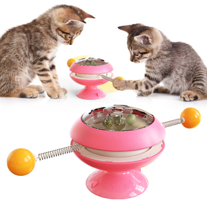 <strong>Funny</strong> Eco-Friendly Motion-Activated Rotatable Spinning Top Smart <strong>Catnip</strong> Toy for Interactive Play with <strong>Cats</strong> - Product Image 3