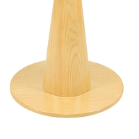 Pied de table rond en métal, socle en fer, support imitation bois pour restaurant, café, bistrot