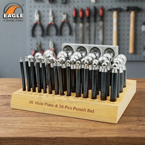 Eagle - Juego de 36 Placas de Acero Inoxidable para Grabado y Joyería con 36 Punzones, 5.8 kg - Product Image 2