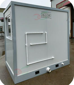 Portable extérieur préfabriqué toilette salle de bain avec évier pas cher <span class=keywords><strong>prix</strong></span> cabine de douche minuscule jardin toilettes - Product Image 2