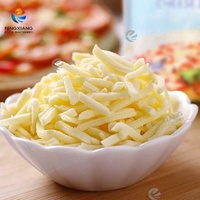 Máquina Cortadora y Ralladora de Queso Congelado/Duro Tipo Vórtice, Línea de Producción, Motor de Acero Inoxidable 304 de 0.75KW, Certificación CE