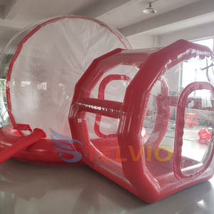 터널 거대한 풍선 투명 스노우 글로브 배경과 크리스마스 풍선 인간 크기 스노우 글로브 사진 부스 - Product Image 5