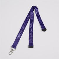 CH Wholesale Sublimation Printing Polyester Lanyards With Logo Custom Certification Keychain OEM ODM ECO Promotion Event Gifts