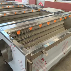 Cepillo Comercial de Acero Inoxidable 304 para Máquina de Limpieza de Alimentos, Equipo para Pelar Pera, Raíz de Loto, Ñame, Frutas/Vegetales 220/380V - Product Image 1