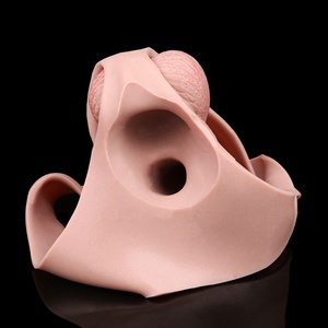 FAAK Silicone Hollow <b>Dildo</b> Pants Realistic Extender Penis Enlargement Extension Male Underwear Silicone Pants Penis Extender - Product Image 6