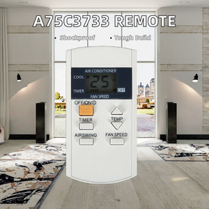 جهاز تحكم عن بعد A75C3733 عالمي جديد مع رمز ثابت لمكيف هواء باناسونيك A75C KTSX6J وظيفة مضادة للصدمات - Product Image 2