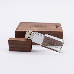 <span class=keywords><strong>Crystal</strong></span> Pendrive 8GB 16GB Usb Flash <span class=keywords><strong>Disk</strong></span> 32GB Regalo DE BODA 1GB 2GB 4GB Memory Stick con caja Unidad USB - Product Image 1
