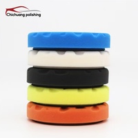 Éponge de polissage pour voiture 7 pouces pour application de revêtement céramique et de cire, éponge de lavage de voiture, gant en microfibre, kit de detailing, service ODM