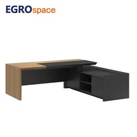 EGROspace - Fabricant moderne de meubles professionnels - Table de direction de luxe - Bureau de direction en forme de L
