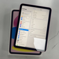 Tablette d'occasion de haute qualité, originale, pour iPad 10 (2022), 256 Go, 4 Go de RAM, Wi-Fi, débloquée, 10,9 pouces, avec iPadOS 16.1