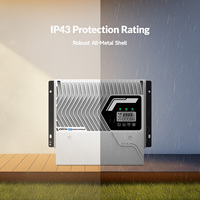 EPEVER - Regulador de Carga Solar con Adaptación Automática de 12V 24V 48V, 60a 80a 100a MPPT, Disponible en la UE
