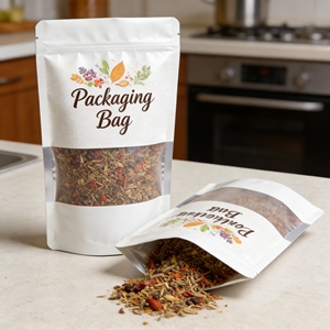 Bolsa con Cierre Más Vendida, Bolsa de <span class=keywords><strong>Especias</strong></span> con Logotipo Personalizado Impreso, Bolsa con Cierre Hermético a Prueba de Humedad, Bolsa de Pie - Product Image 1