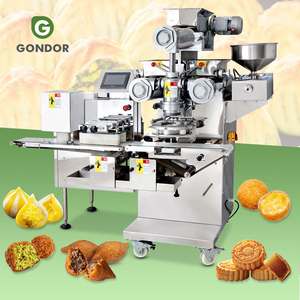 Máquina Automática para Formar Coxinhas, Máquina Comercial Pequeña para Rellenar Falafel Congelado, Máquina para Hacer Galletas Mochi Bicolor - Product Image 1