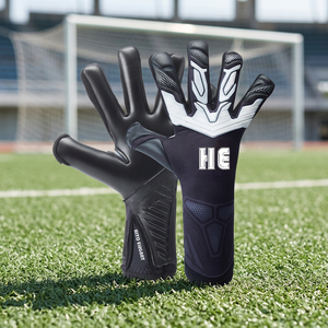 2025 Design gros logo personnalisé gants de gardien de but professionnel Football gant de gardien respirant de haute qualité gants de football - Product Image 3