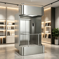 Ascenseur Capsule Moderne à Commande AC Personnalisable, Silencieux, 2-5 Étages, Mini Ascenseur Domestique pour Hôtel, Appartement, Villa - Prix Usine