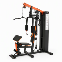 Machine Smith multifonctionnelle pour usage domestique, entraînement complet du corps, salle de sport à domicile avec pile de poids de 75 kg