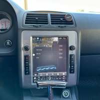 Radio Tesla Style untuk Dodge Challenger 2008-2014, Pemutar Audio Mobil Android Layar Vertikal, Upgrade Head Unit Navigasi GPS