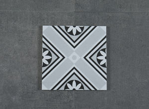 Azulejos de Porcelana Pequeños para Arte, Azulejos para Paredes y Pisos de Hoteles, Antideslizantes, 200x200, Estilo Nórdico, Negro y Blanco, Mate, Geométricos, de Cerámica - Product Image 6