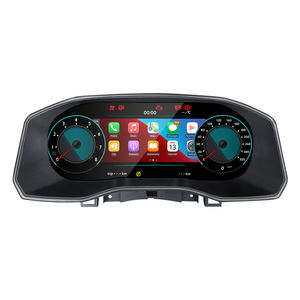 Stwei Écran numérique LCD 12,3 pouces pour Volkswagen 2017-2020 Tableau de bord Compteur de vitesse CarPlay sans fil Android Auto - Product Image 1