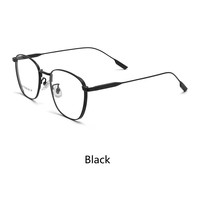 Monture de lunettes pour homme en titane pur 2027, ultra légère, carrée, anti-lumière bleue, lunettes optiques