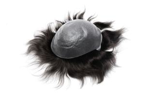 Nhà Cung Cấp Của V-Vòng Siêu Mỏng Ấn Độ Remy Tóc Người Đàn Ông Của Tóc Giả Tóc Con Người Thiết Kế Ngay Thẳng Phong Cách 100% Tay Gắn Kết Cấu 38Mm - Product Image 2