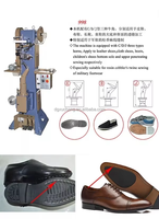 Machine à coudre verticale GR-998 pour la couture traversante et la couture de la semelle extérieure dans la production de chaussures