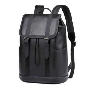 Оптовая продажа: Новинка! Премиальный мужской рюкзак из натуральной кожи для ноутбука 15,6 дюймов, повседневный, для офиса и путешествий, из высококачественной воловьей кожи. - Product Image 2