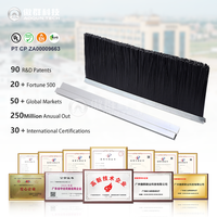 Cepillo circular Sealseal Brush Dock Levelerself Cepillo adhesivo Tira de sellado de ventana